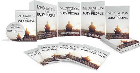 Meditation For Busy People